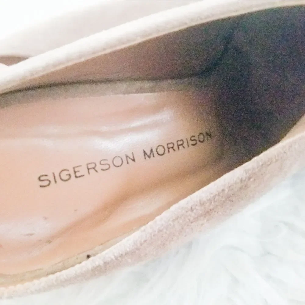 Sigerson Morrison Italian made mule wedge